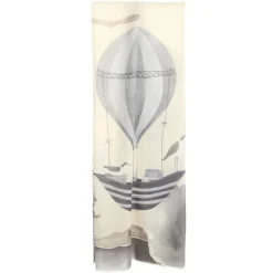 STOLA BEIGE IN CASHMERE Collezione floreale