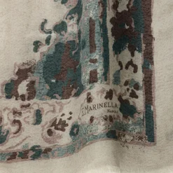 STOLA BEIGE IN CASHMERE Collezione floreale