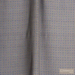 STOLA BEIGE In lana con decorazioni floreali
