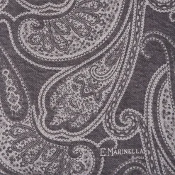 STOLA GRIGIA IN LANA Fantasia paisley
