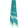 TWILLY IN SETA VERDE Lucky elephant